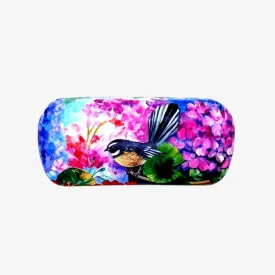 Fantail & Hydrangea Sunglasses Case