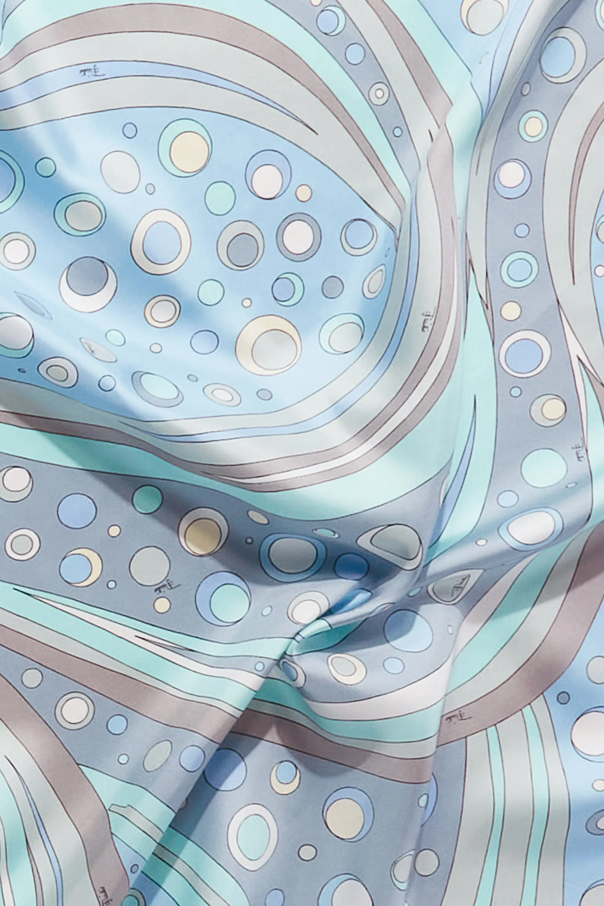 Fontane-Print Large Silk-Twill Carré