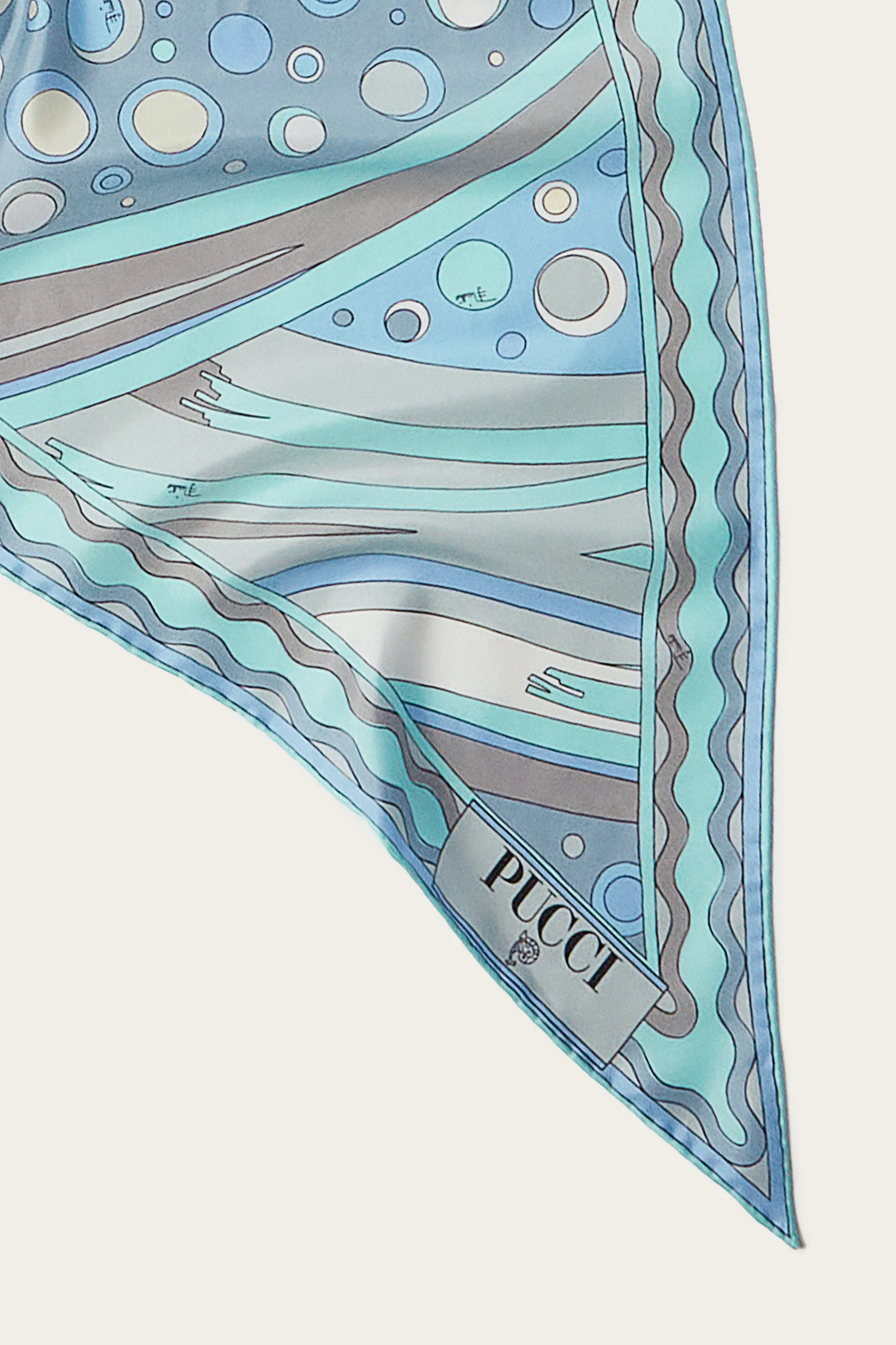 Fontane-Print Silk-Twill Scarf