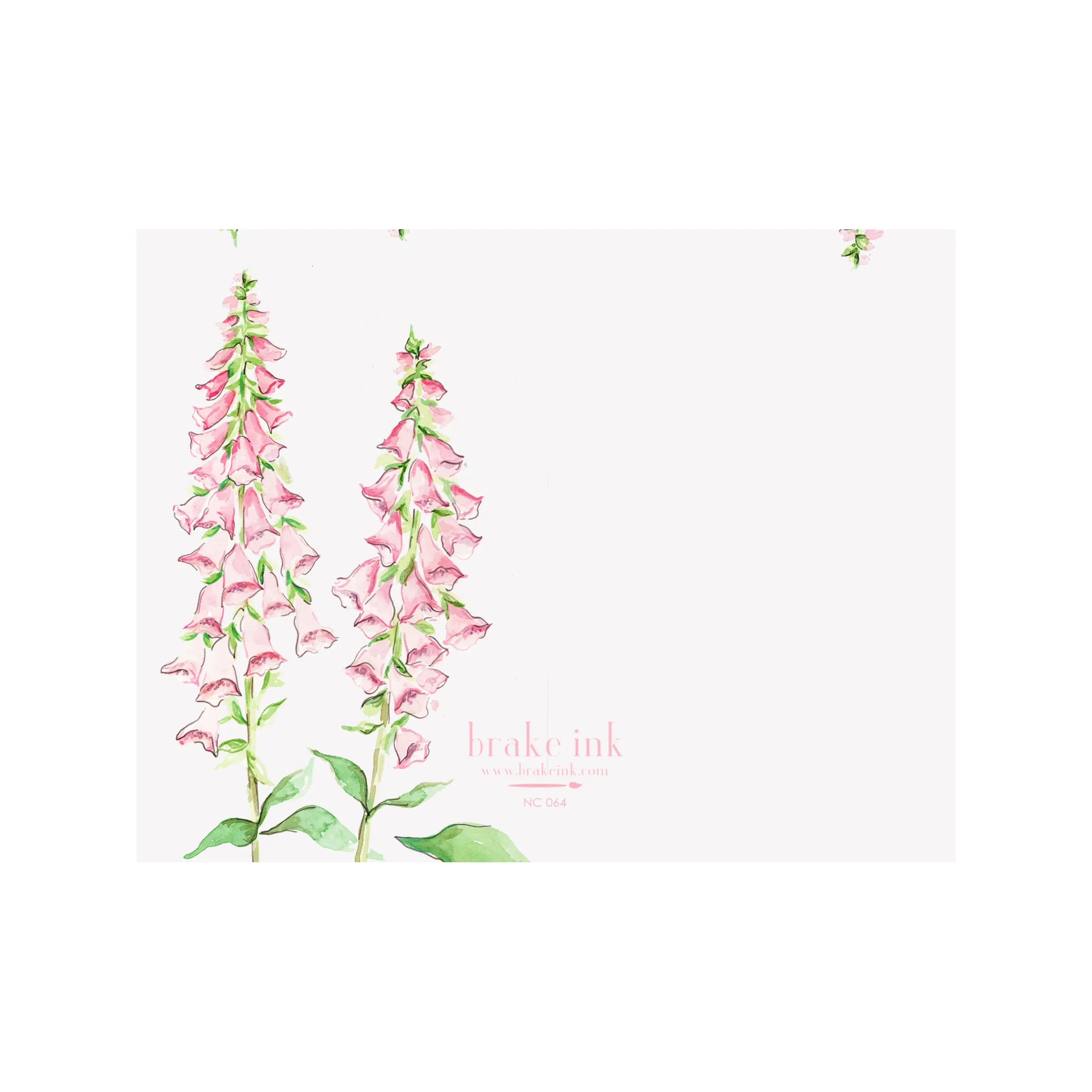 Foxglove Note Cards
