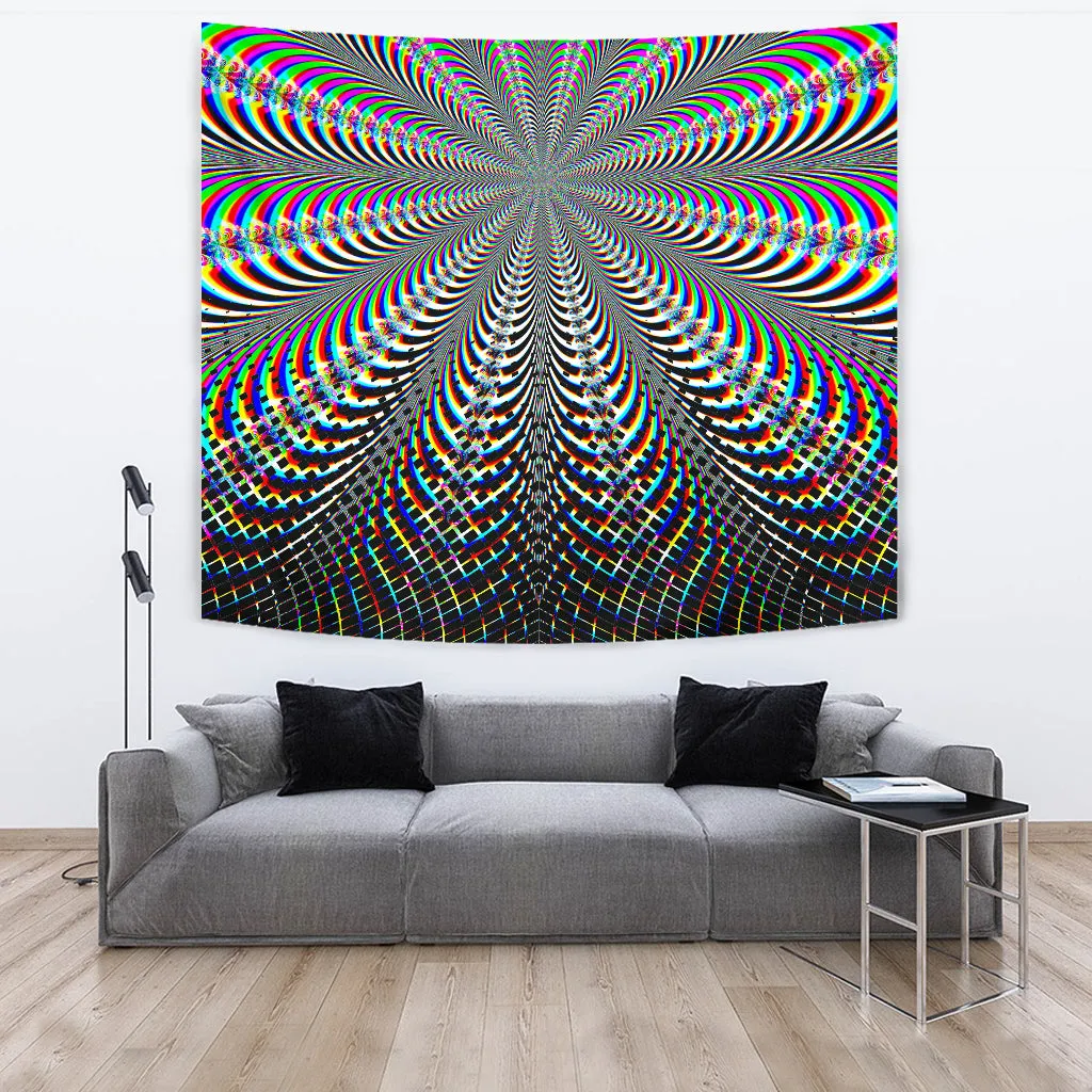 Fractal Fantasy Decorative Tapestry