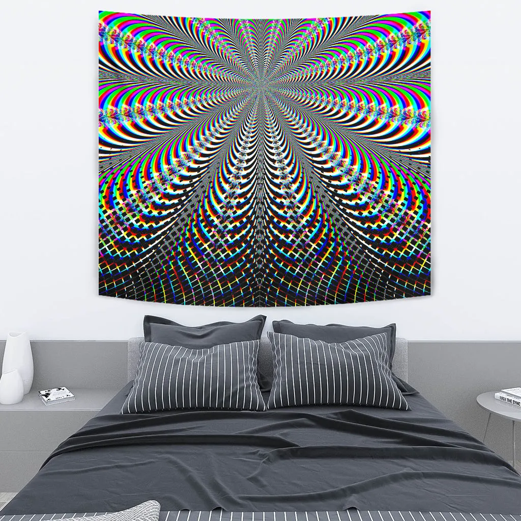 Fractal Fantasy Decorative Tapestry