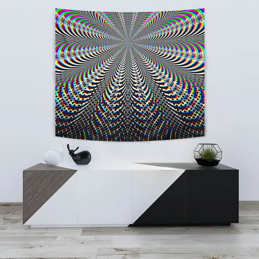 Fractal Fantasy Decorative Tapestry