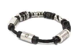Fully Loaded Midnight CABLE Stainless Steel Bracelet V2