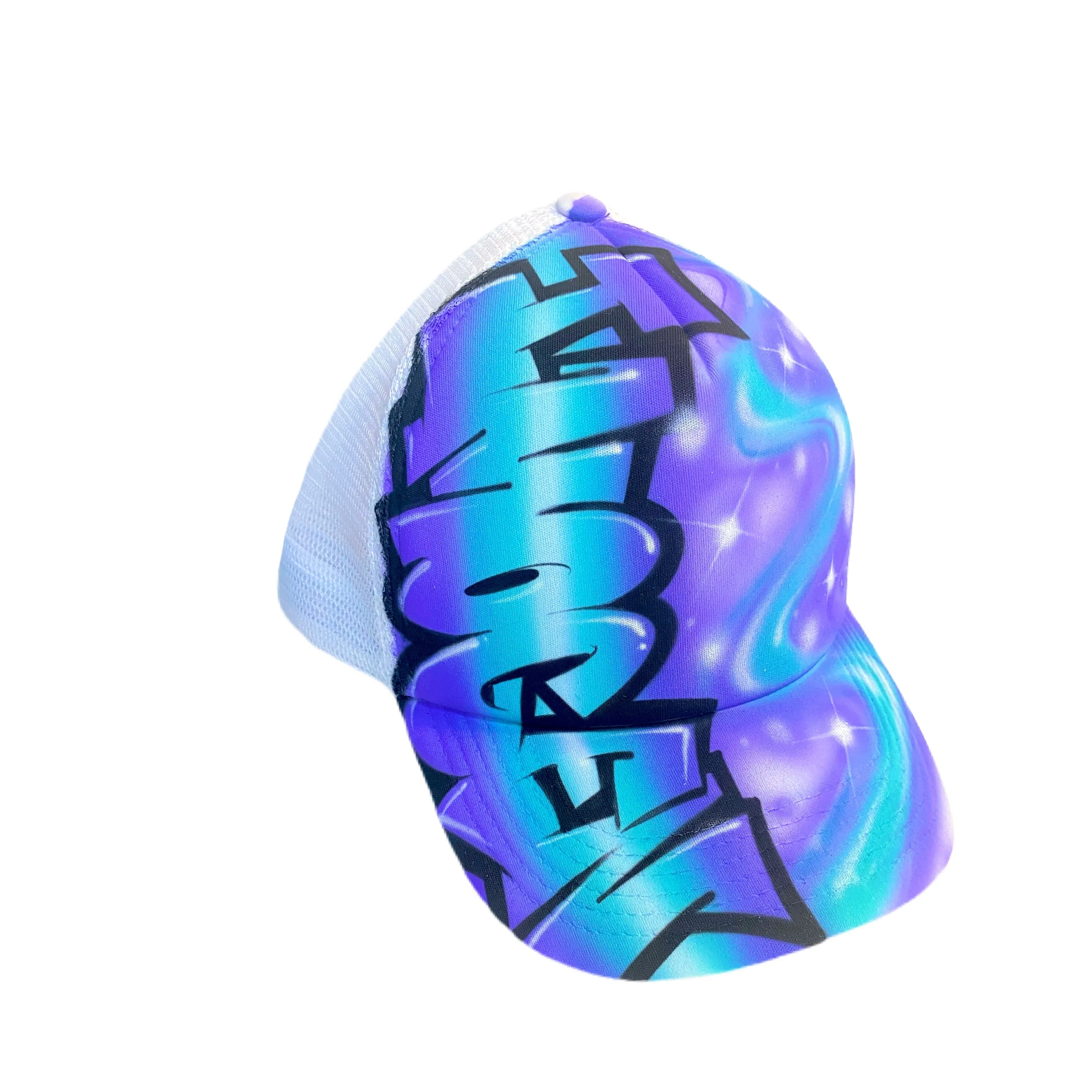 Graffiti Side Swirl Trucker (1)