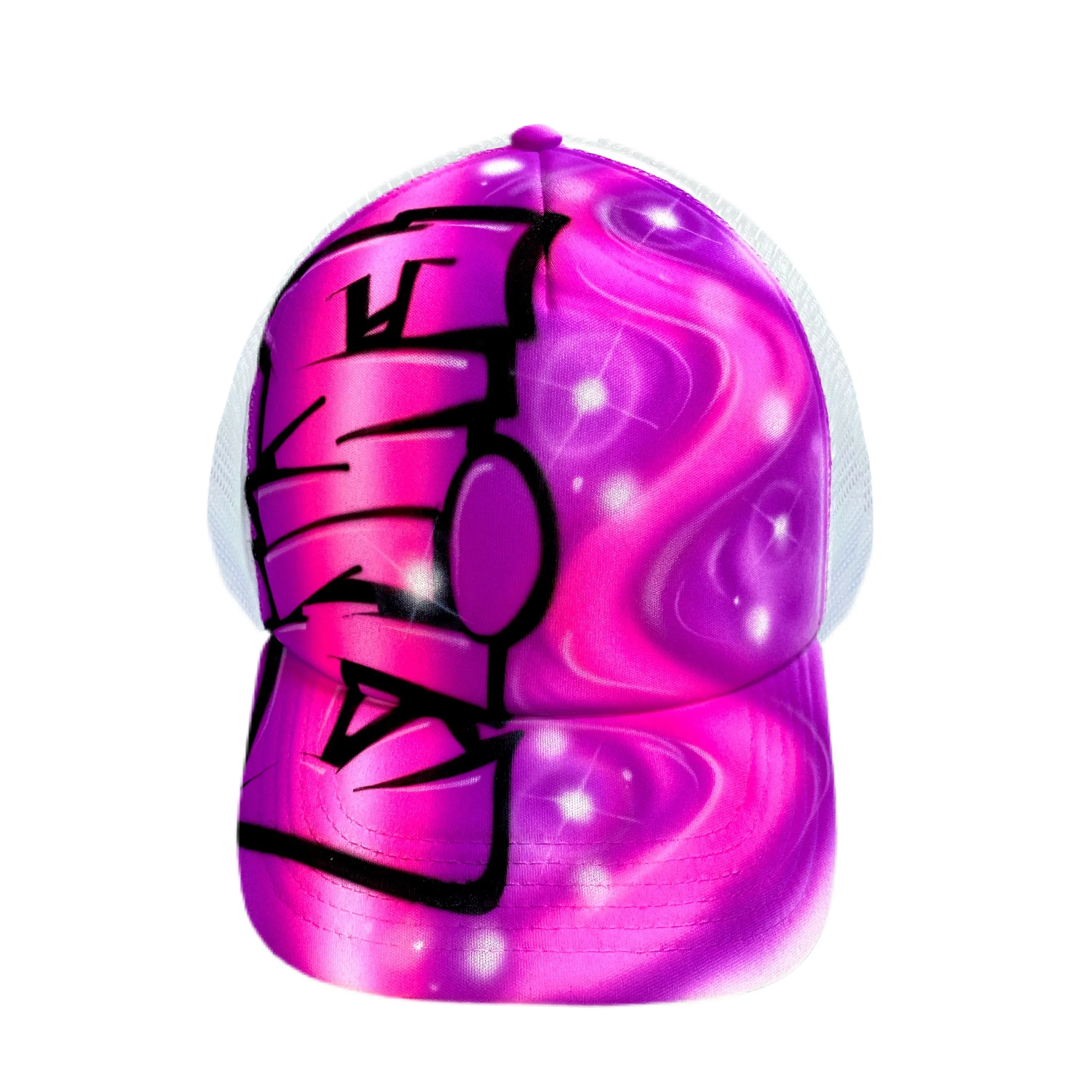 Graffiti Side Swirl Trucker (1)