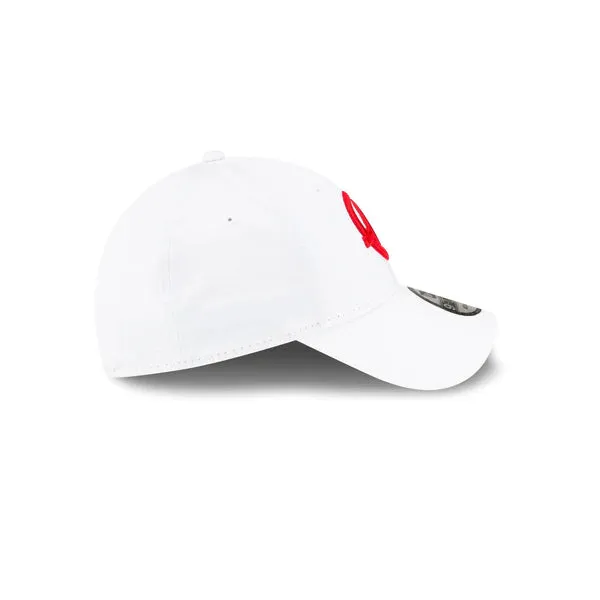 Haas Racing F1 New Era 9Forty Essentials Baseball Hat - White