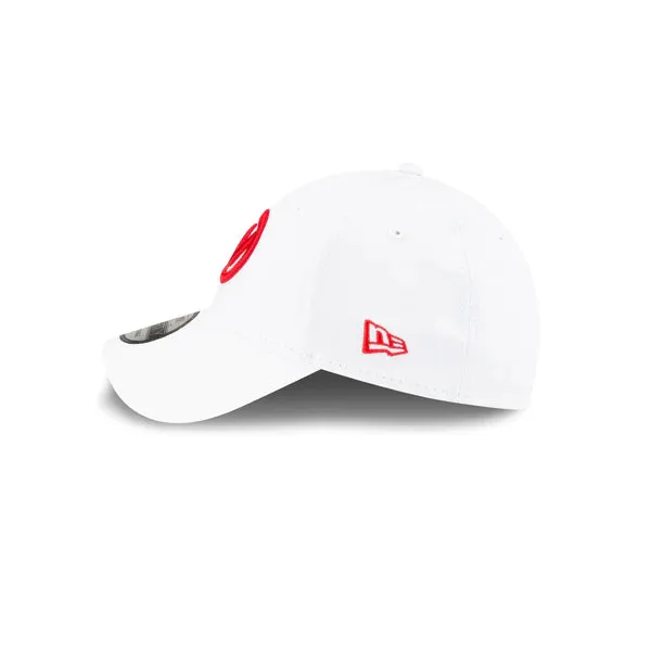 Haas Racing F1 New Era 9Forty Essentials Baseball Hat - White