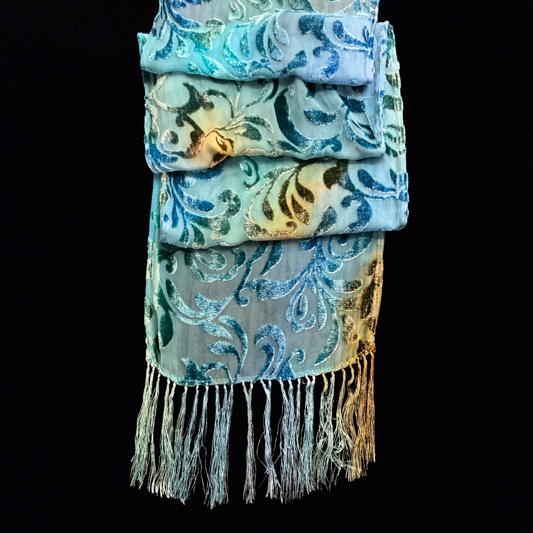 Hand Dyed Scarves