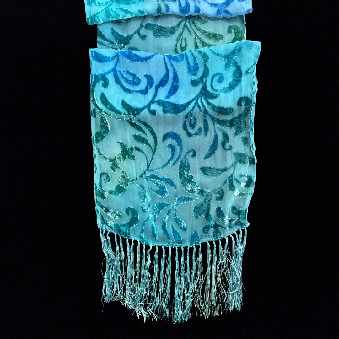 Hand Dyed Scarves