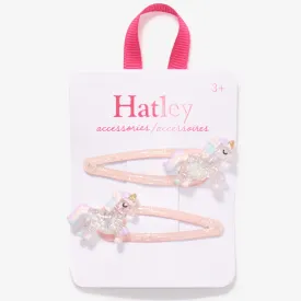 Hatley Glitter Unicorns Snap Clips