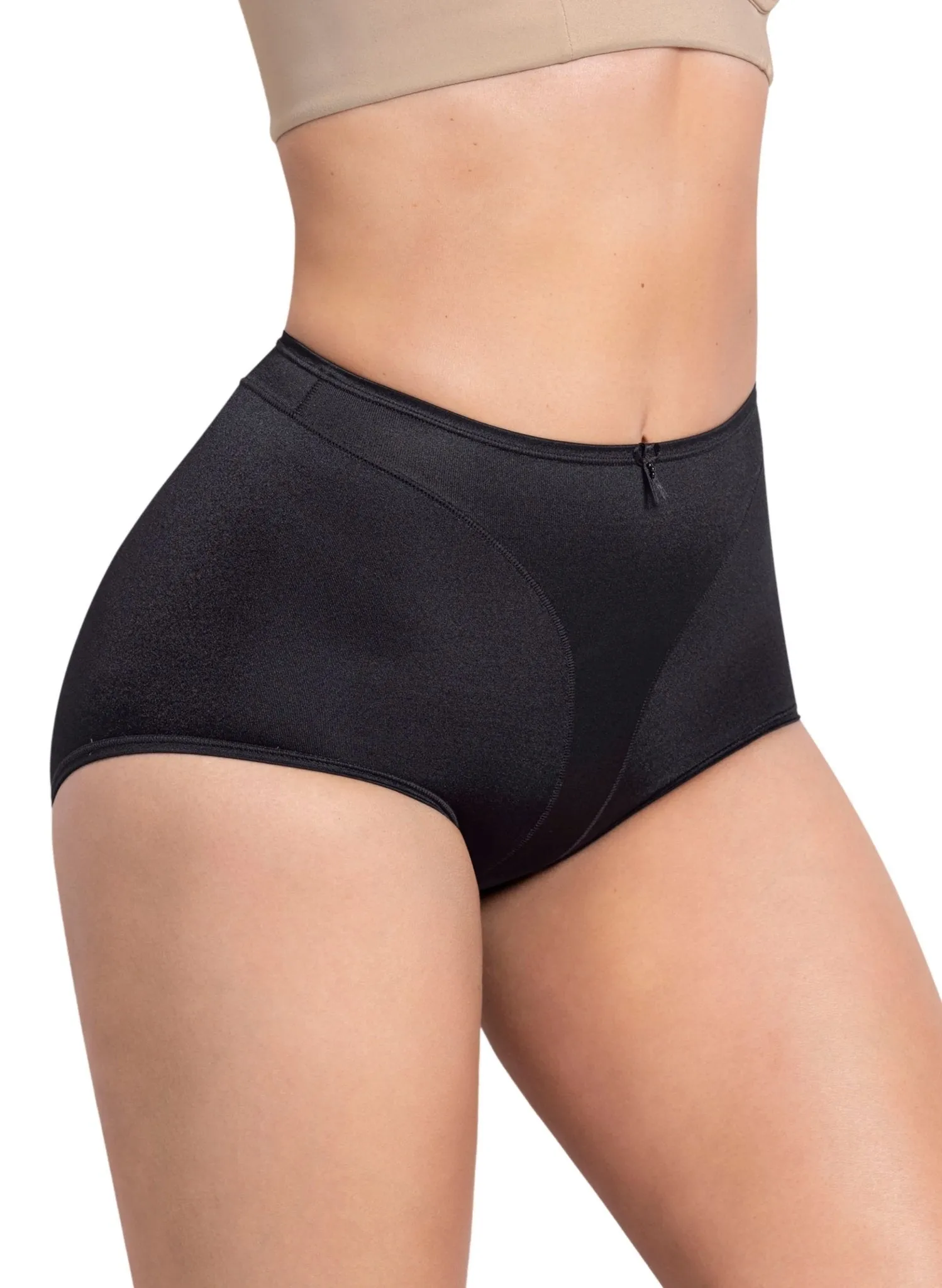 High-Cut Shaper Panty - Black