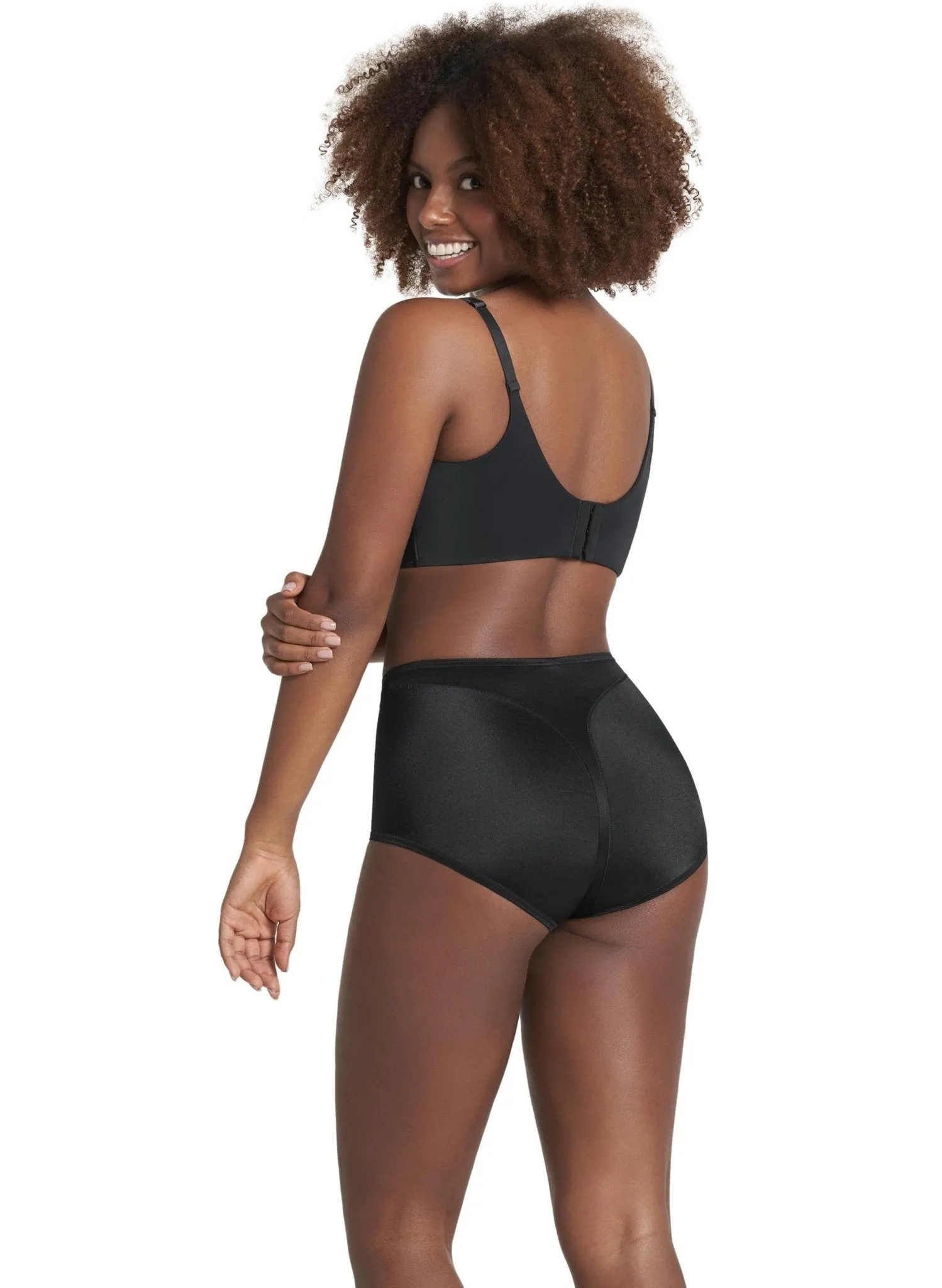 High-Cut Shaper Panty - Black