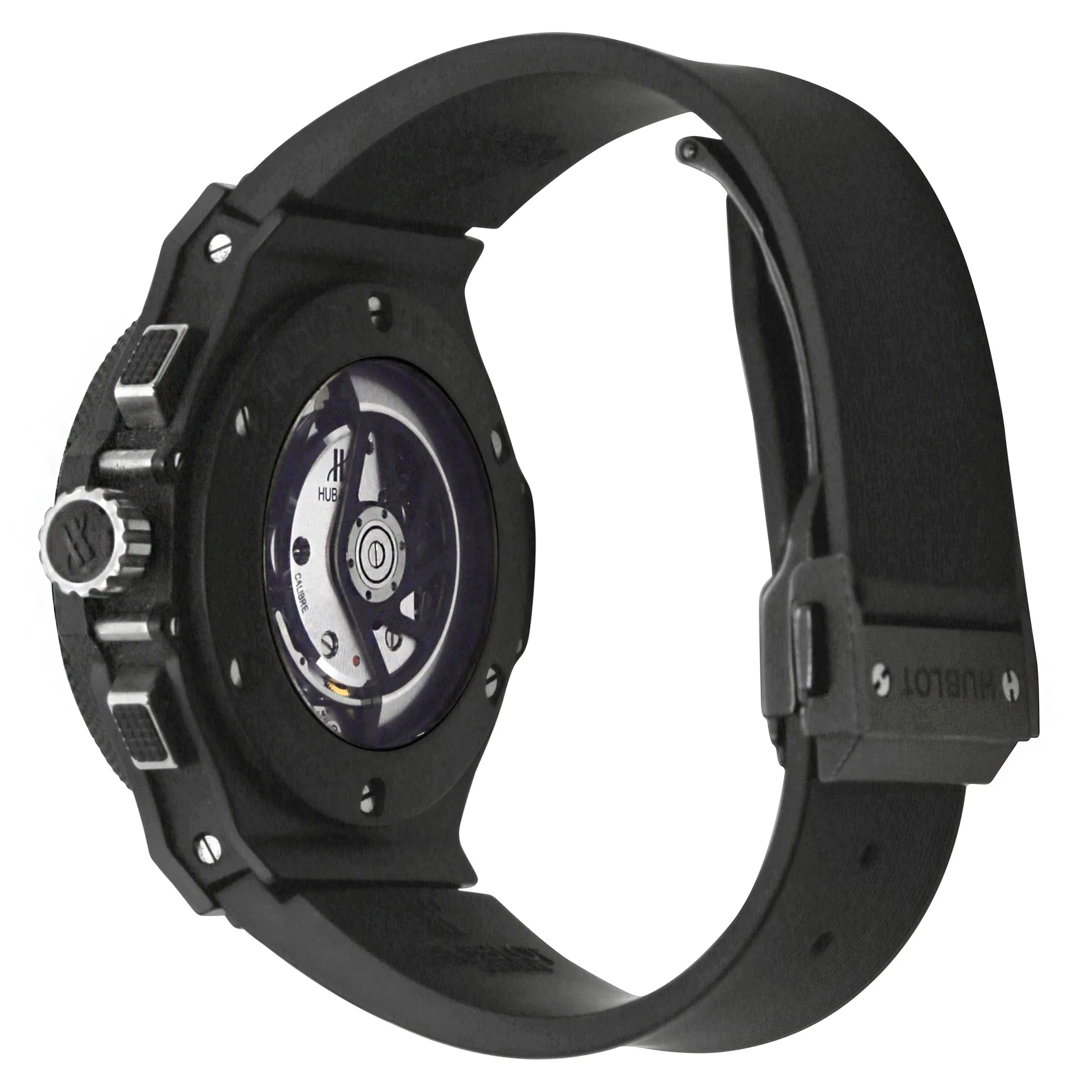 Hublot Big Bang Ceramic Black Magic Chrono 301.CI.1770.RX Carbon Fiber Dial Automatic Men's Watch