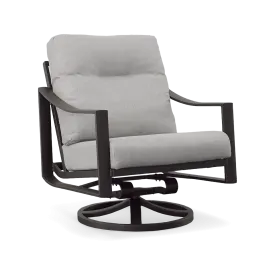 KENZO CUSHION SWIVEL LOUNGE CHAIR