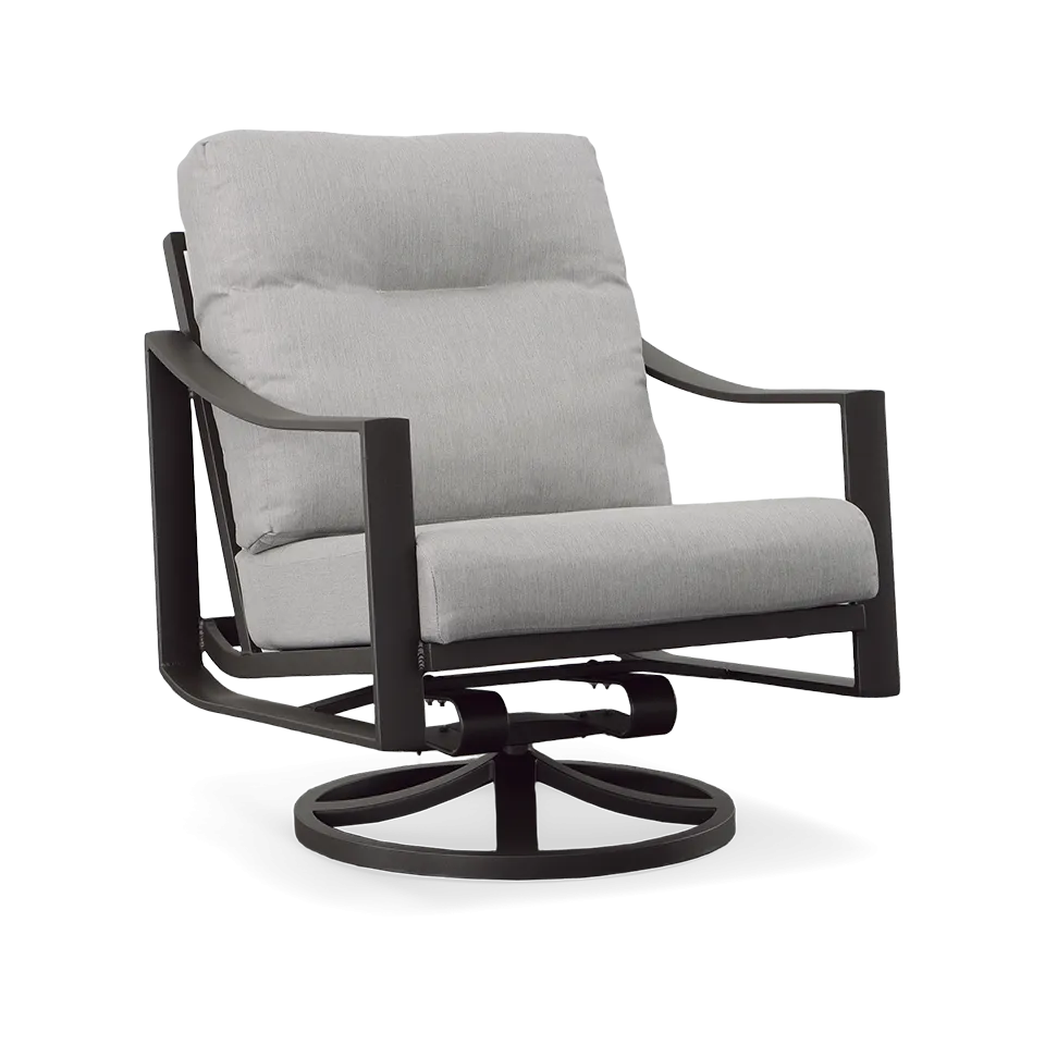 KENZO CUSHION SWIVEL LOUNGE CHAIR