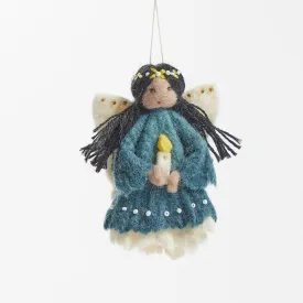 Lantern Solstice Angel Ornament