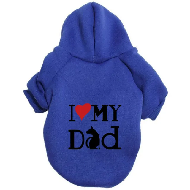 Large Pet Dog Autum and Winter Hoodie