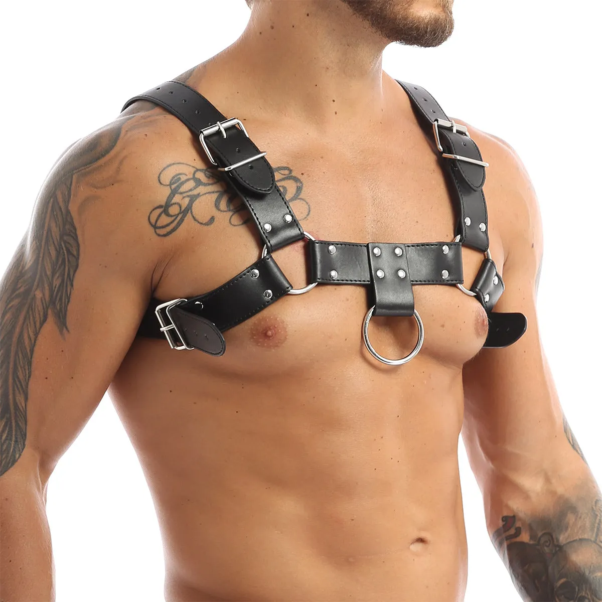 Leather Chest Harness