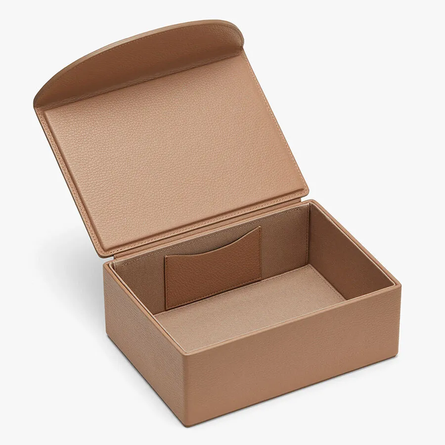 Leather Organizer Box