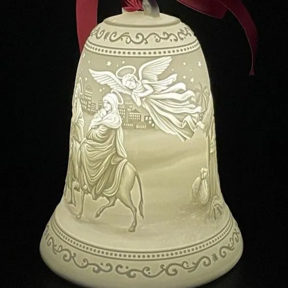 Luumii Lights Christmas Bell Ornament