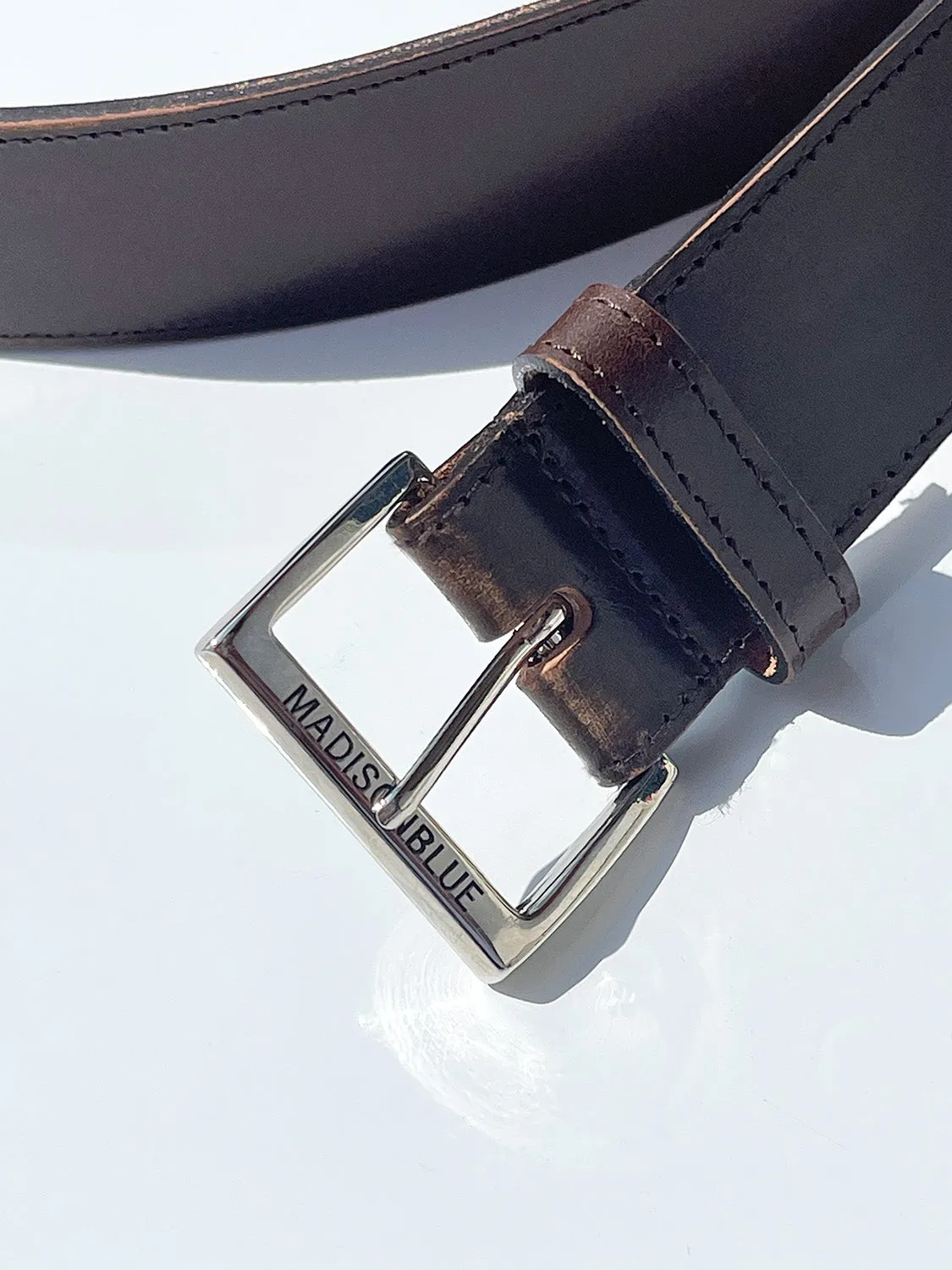 MADISONBLUE  BELT LEATHER(SV)