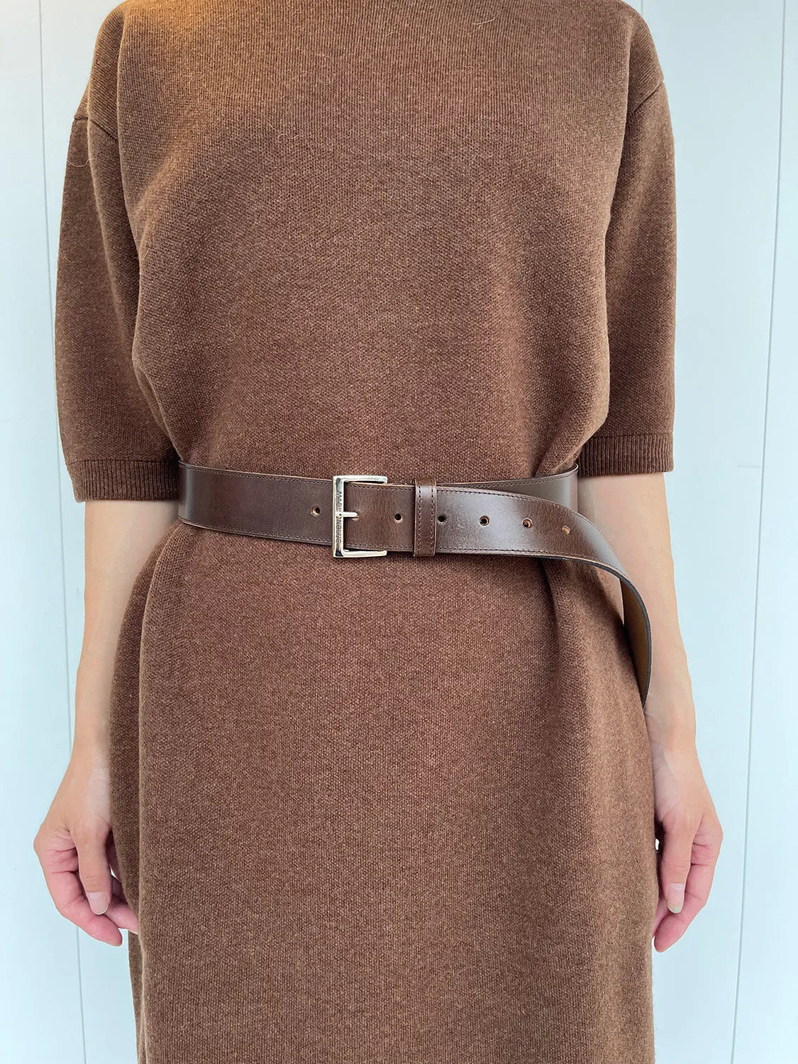 MADISONBLUE  BELT LEATHER(SV)