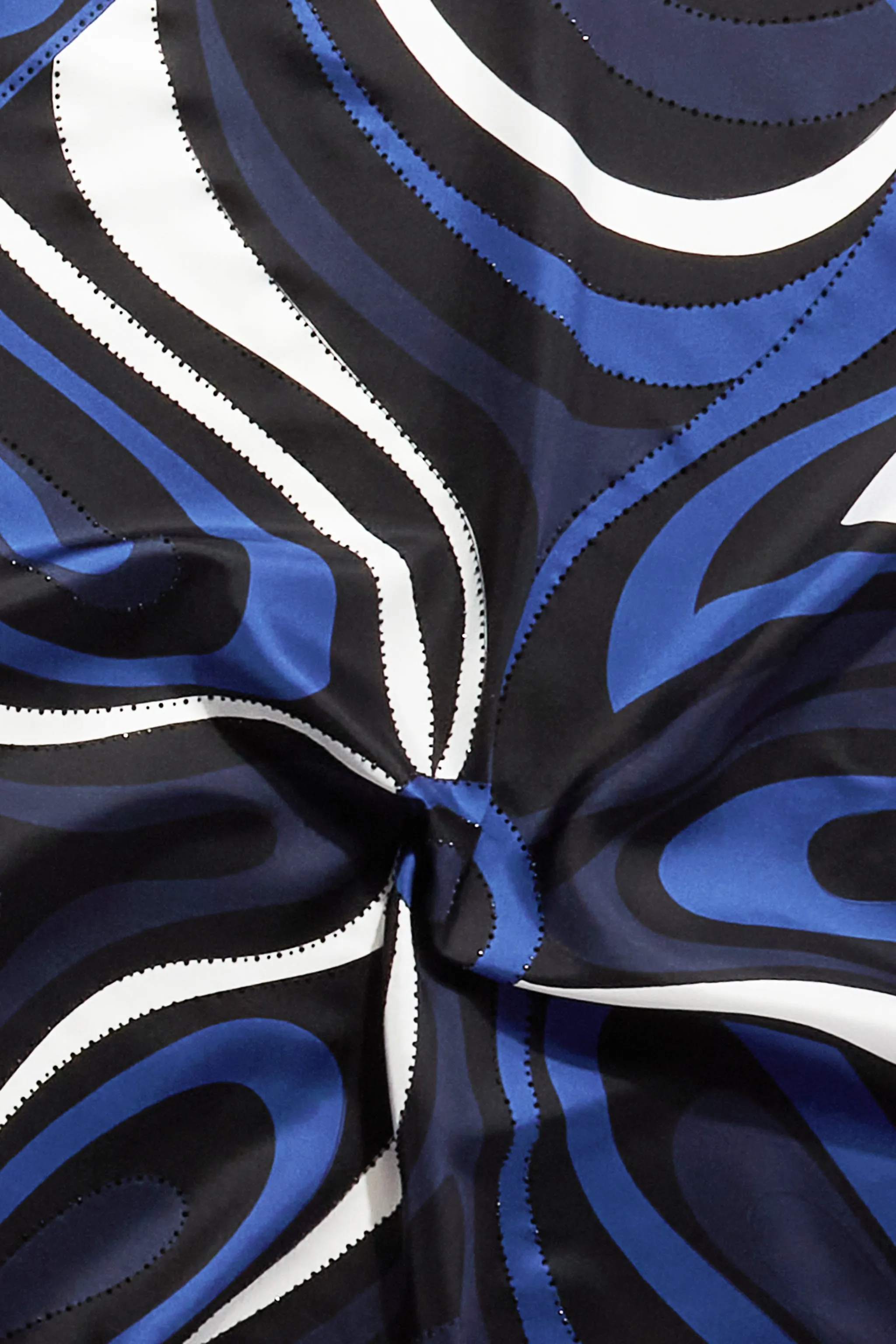 Marmo-Print Large Silk-Twill Carré
