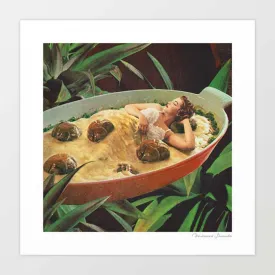 'Meatball extravaganza' Art Print by Vertigo Artography