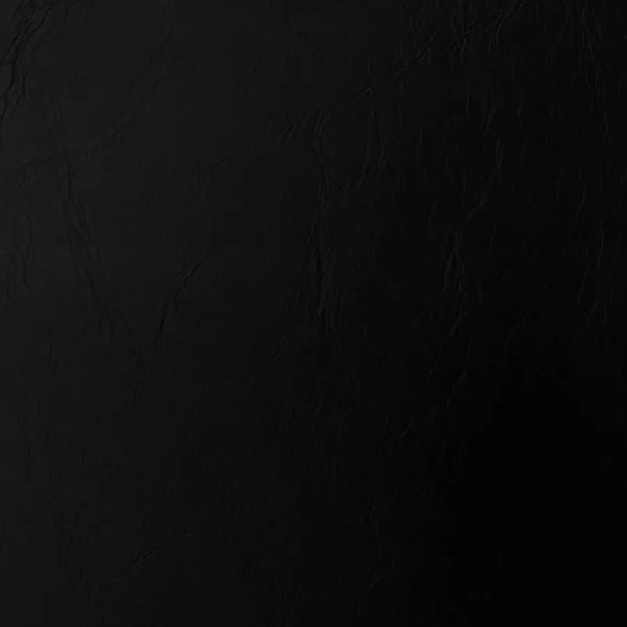 Midnight Black Leather Swatch