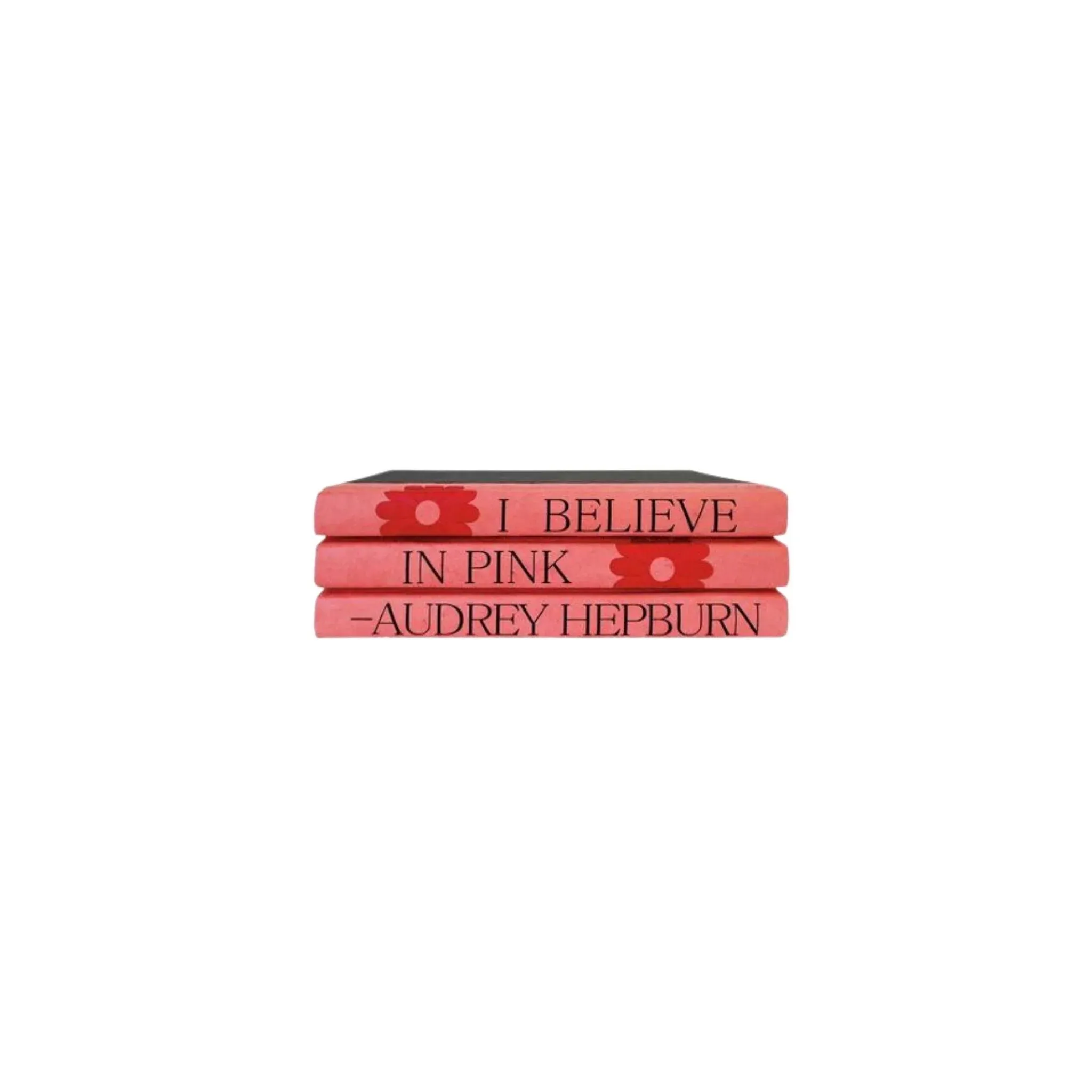 "I Believe in Pink" Decorative Book Set
