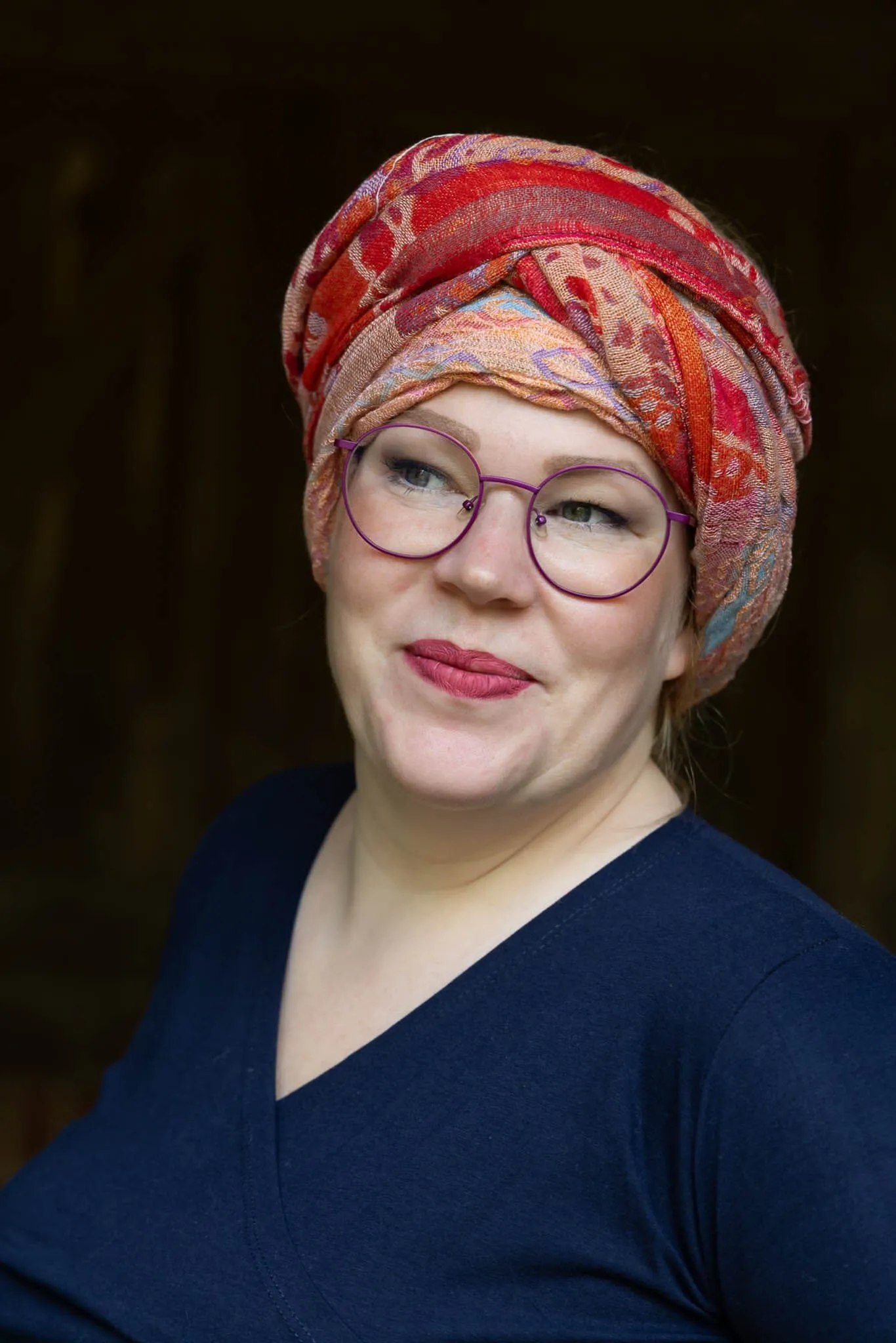 Rayana crinkle sjaal- handgemaakt en uniek- fuga