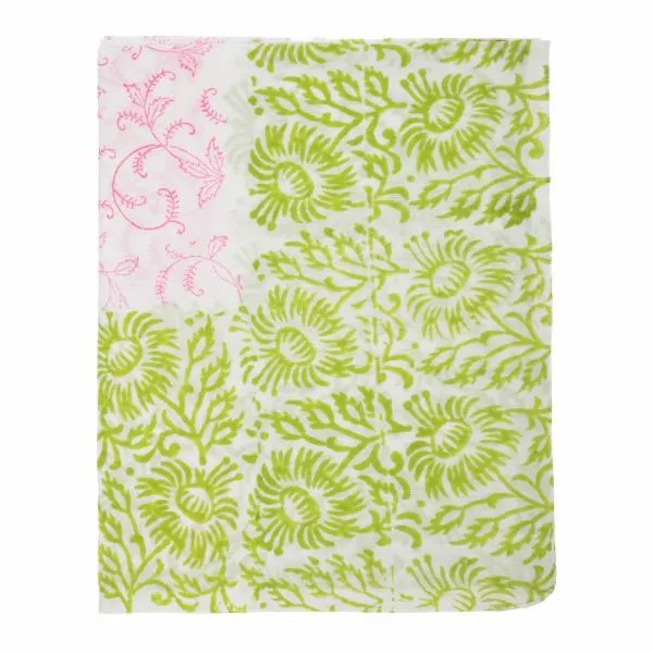 Rose Tassel Pareo Mint
