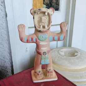 *Signed Mexico Man in Tiger Suit Figurine