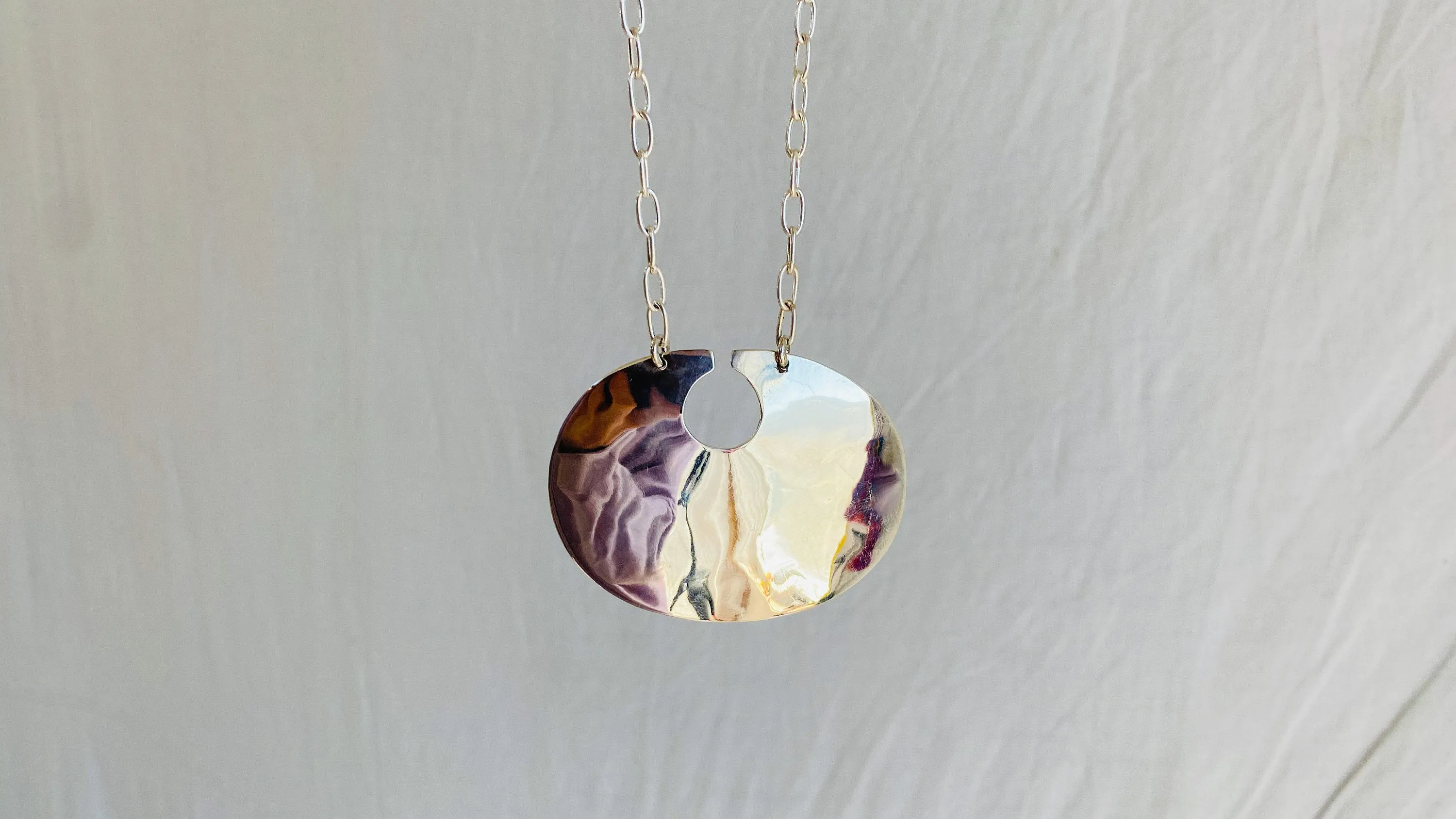 Silver Pendant. .925 Silver. Atelier Aadya