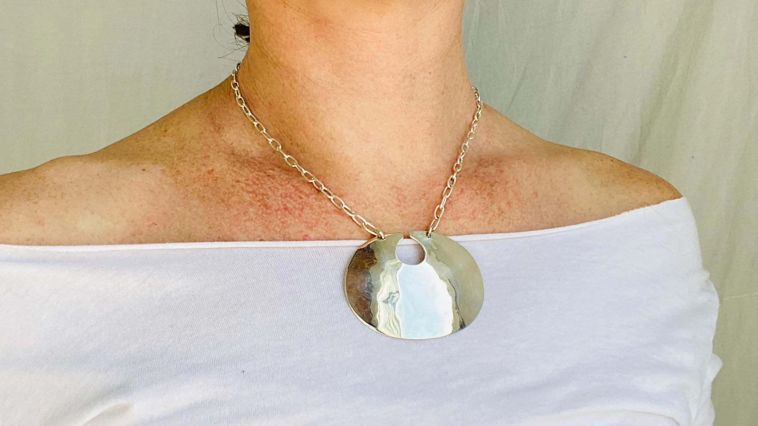 Silver Pendant. .925 Silver. Atelier Aadya