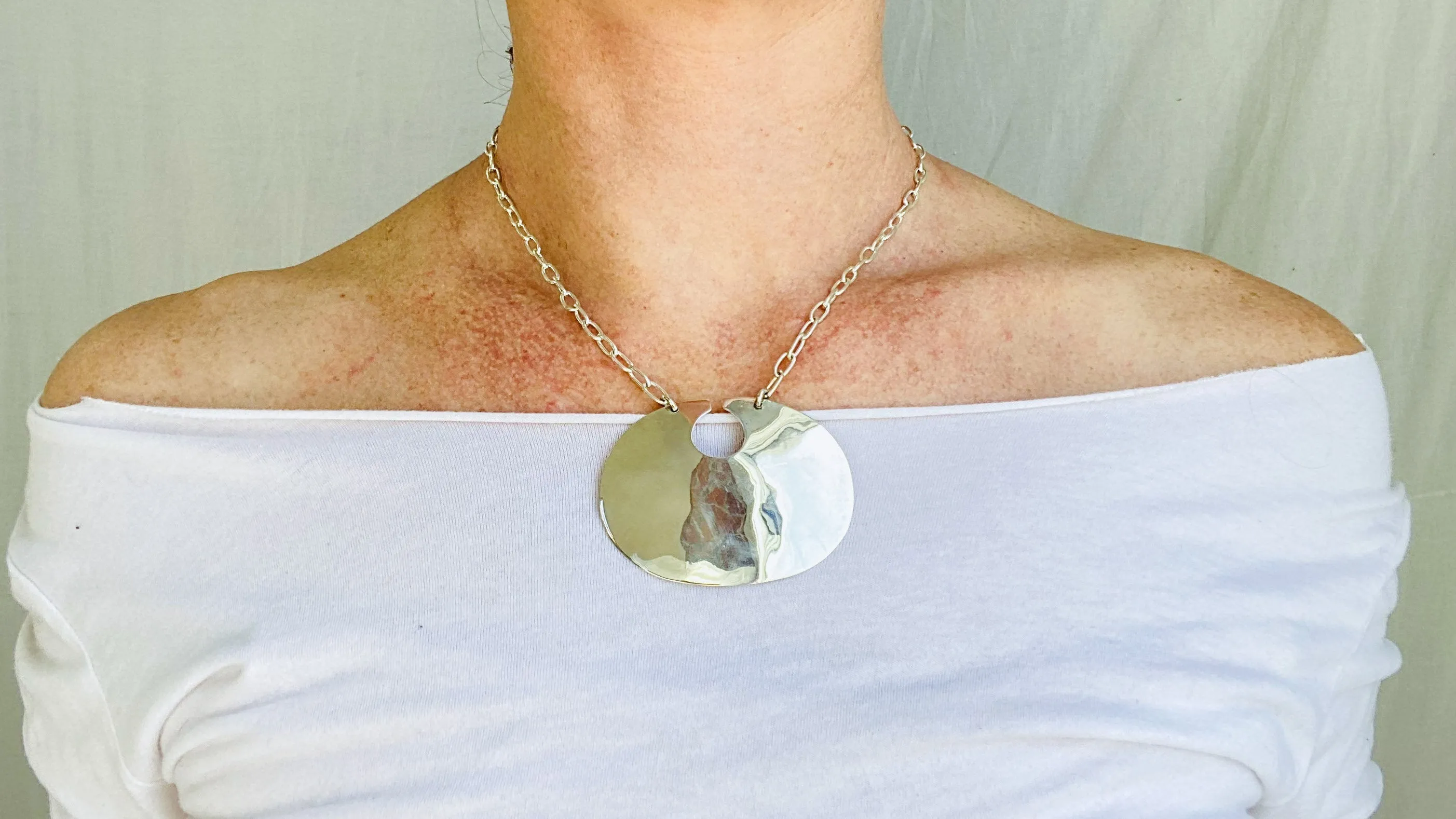 Silver Pendant. .925 Silver. Atelier Aadya