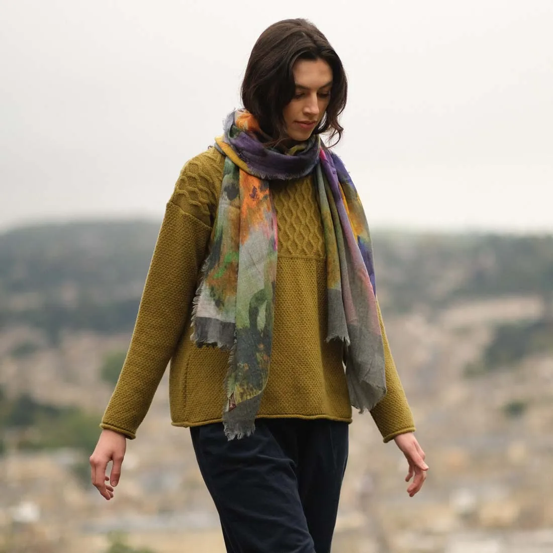 Sitges Fine Wool Scarf