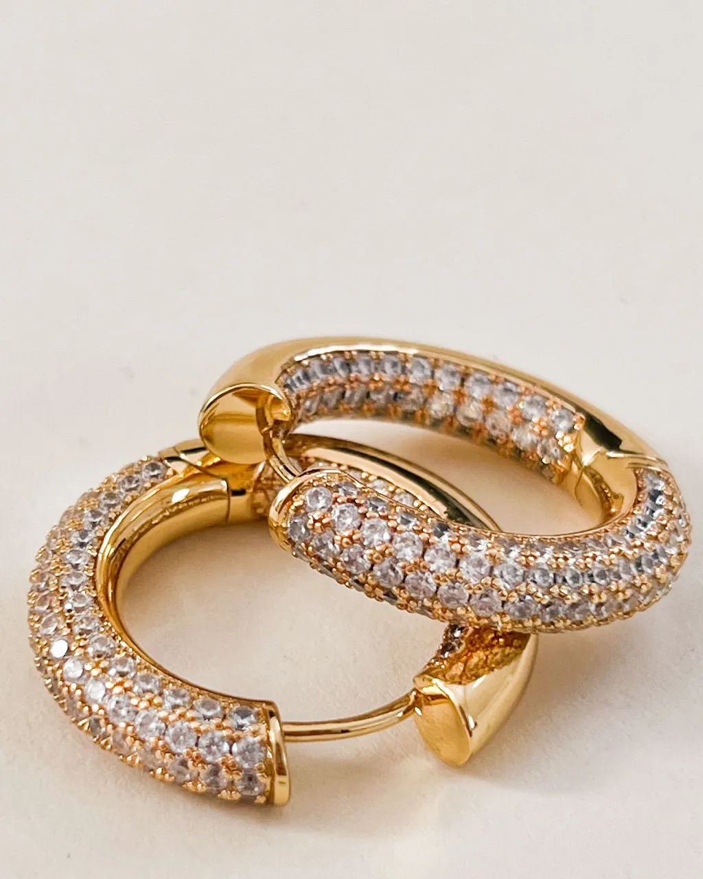 The Reversible Amalfi Hoops- Gold