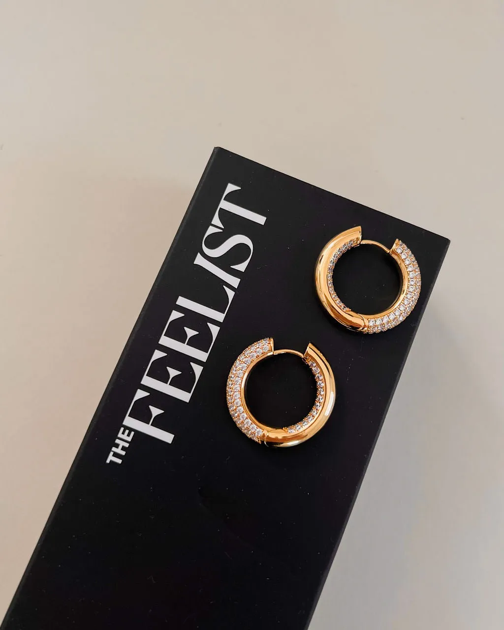 The Reversible Amalfi Hoops- Gold