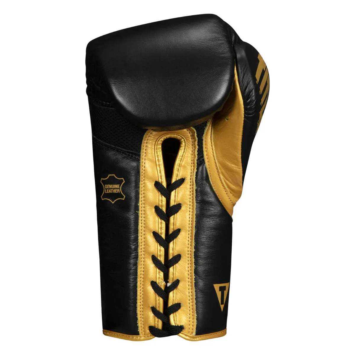 TITLE Roberto Duran Leather Sparring Boxing Gloves - Lace Up
