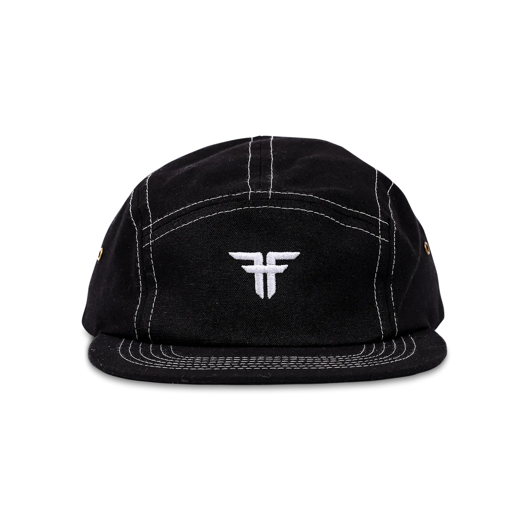 TRADEMARK 5 PANELS HAT BLACK/WHITE