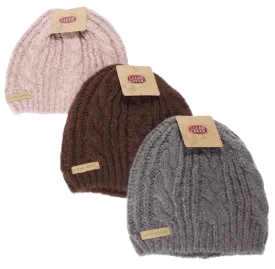 Winter-Hats Ladies Cable Knit Clear Creek Pull Hat