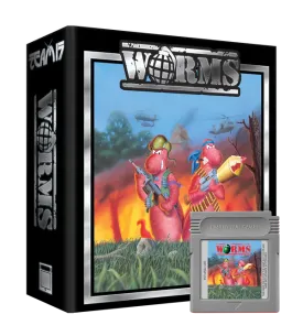 WORMS COLLECTOR'S EDITION (Gray or Peach)  - Gameboy