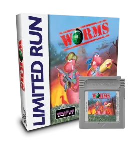 WORMS (Gray or Peach)  - Gameboy