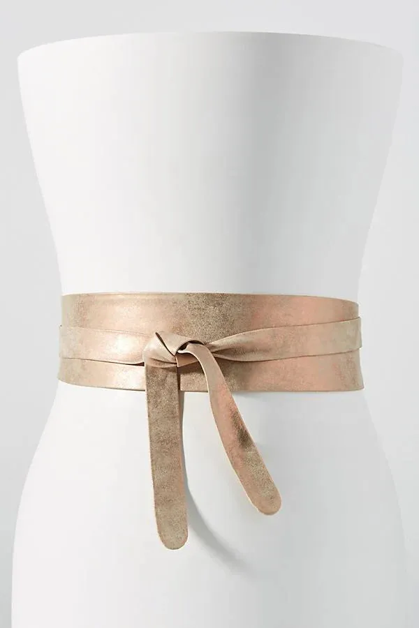 Wrap Belt | Rose Shimmer