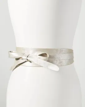 Wrap Belt | Silver Shimmer
