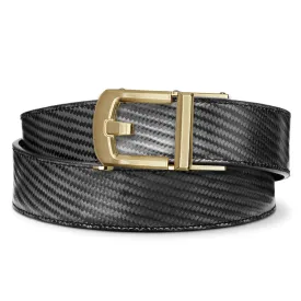 X8 BRASS BUCKLE | CARBON FIBER GUN BELT 1.5"